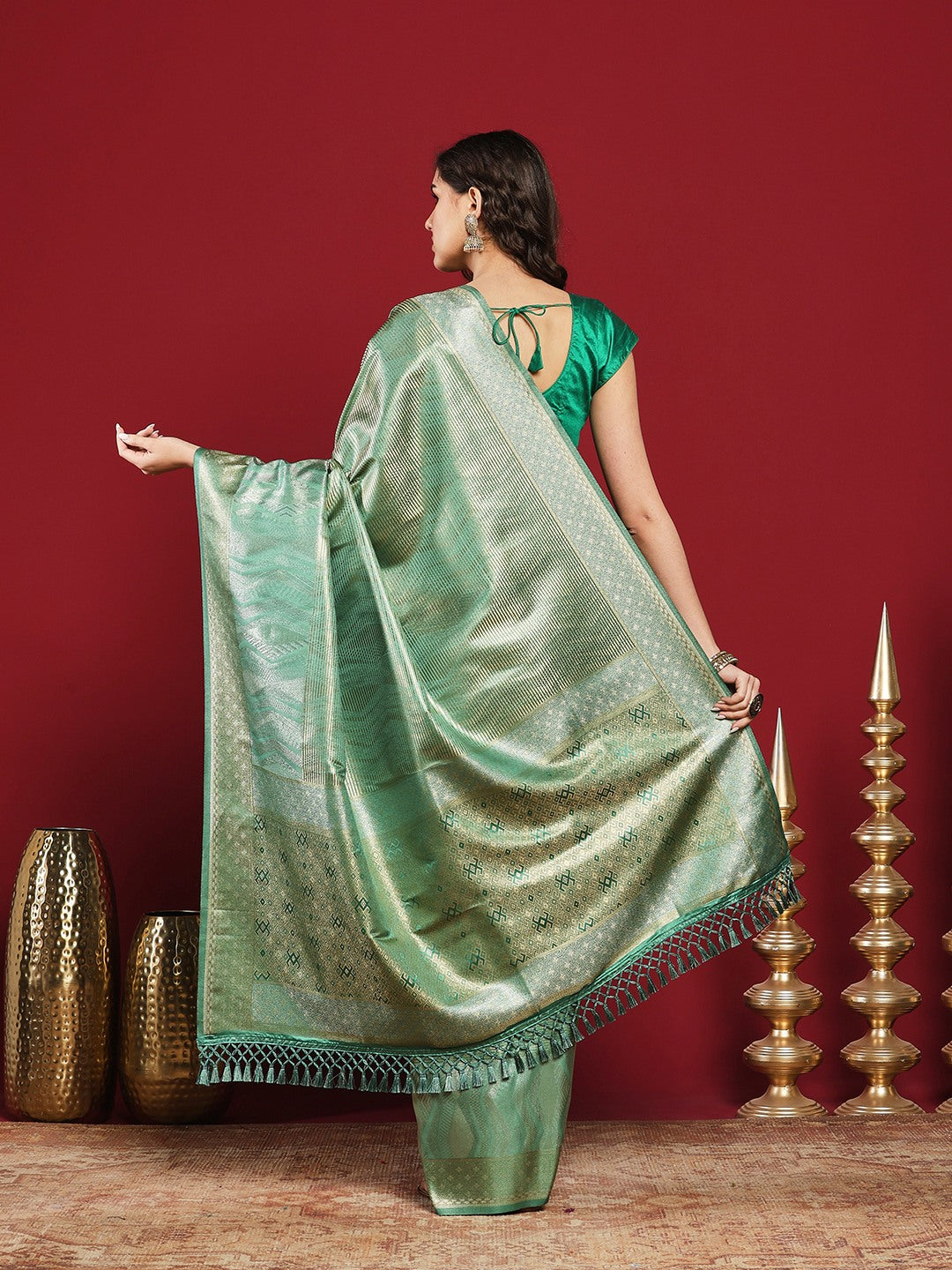 Woven Design Art Silk Saree
