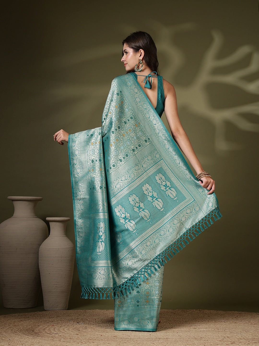 Woven Design Art Silk Saree