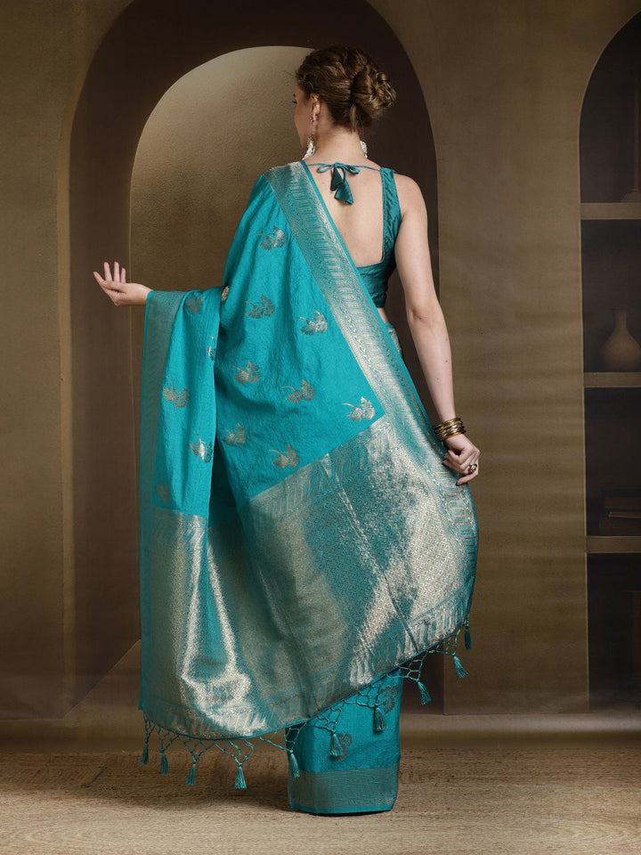 Woven Design Art Silk Saree