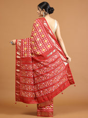 Patola Printed Art Silk Saree