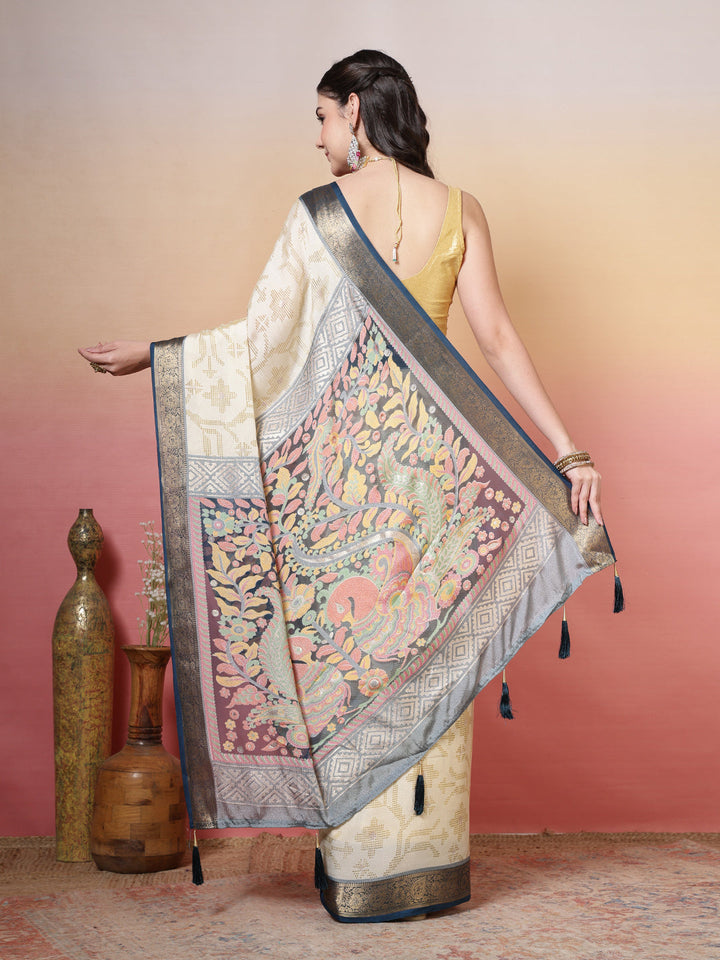 Bandhani Printed Georgette Saree