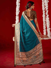 Printed Crepe Saree