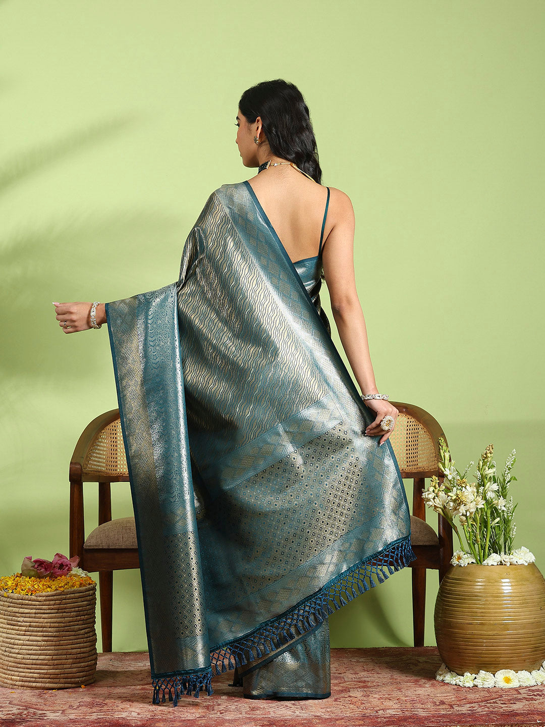 Woven Design Art Silk Saree