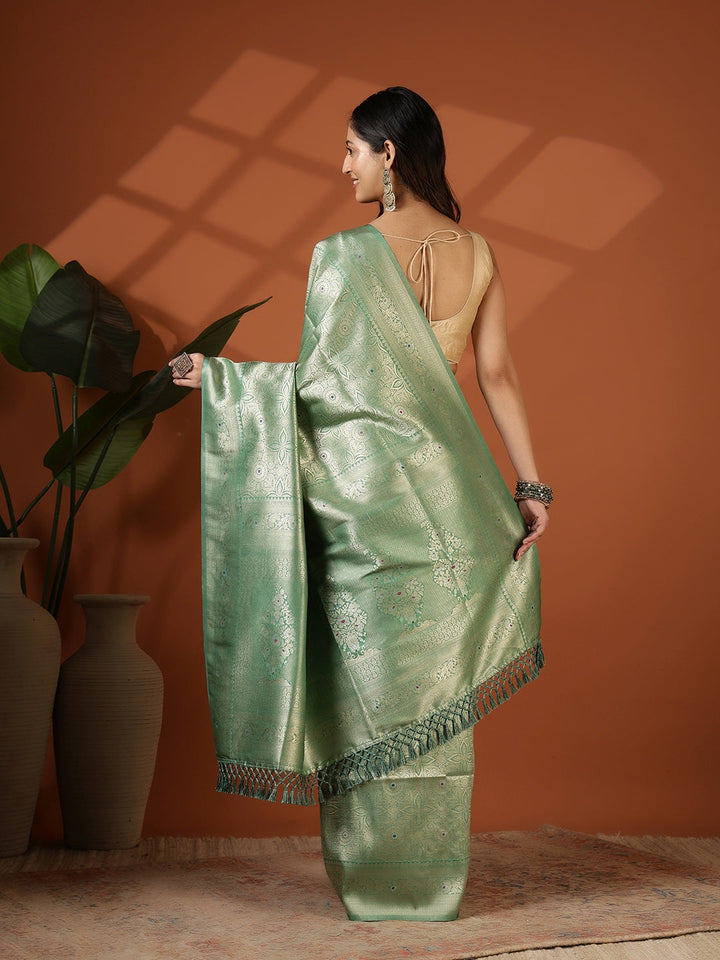 Woven Design Art Silk Saree