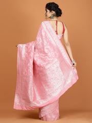 Khaddi Woven Art Silk Saree