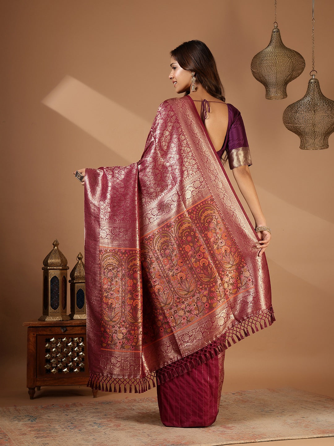 Woven Design Art Silk Saree