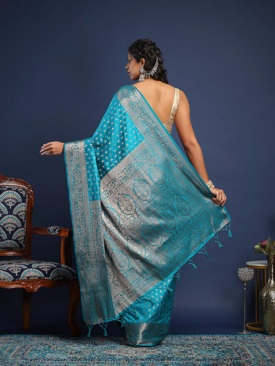 Woven Design Art Silk Saree