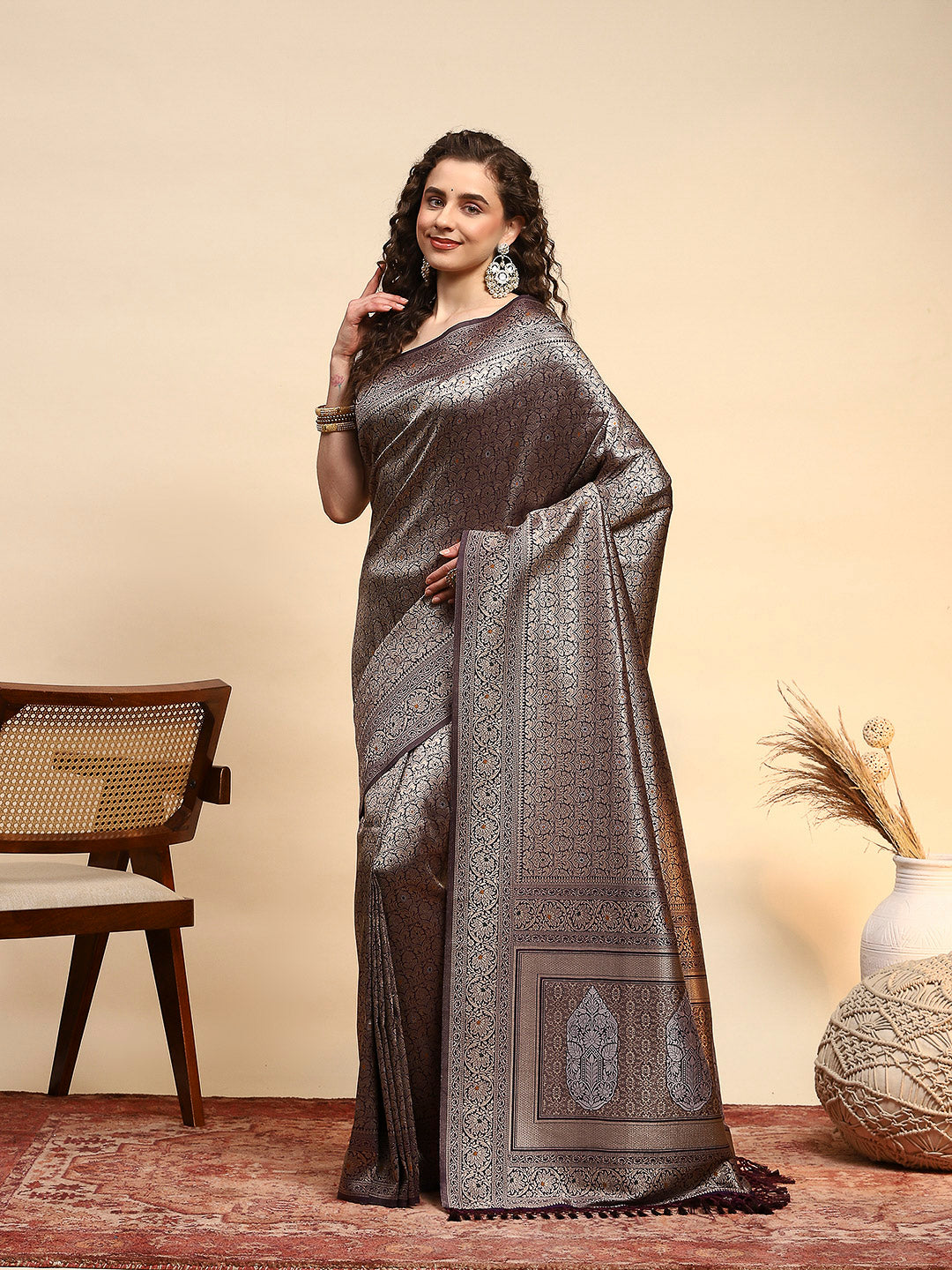 Woven Design Art Silk Saree