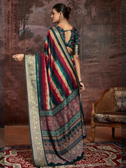 Printed Art Silk Saree