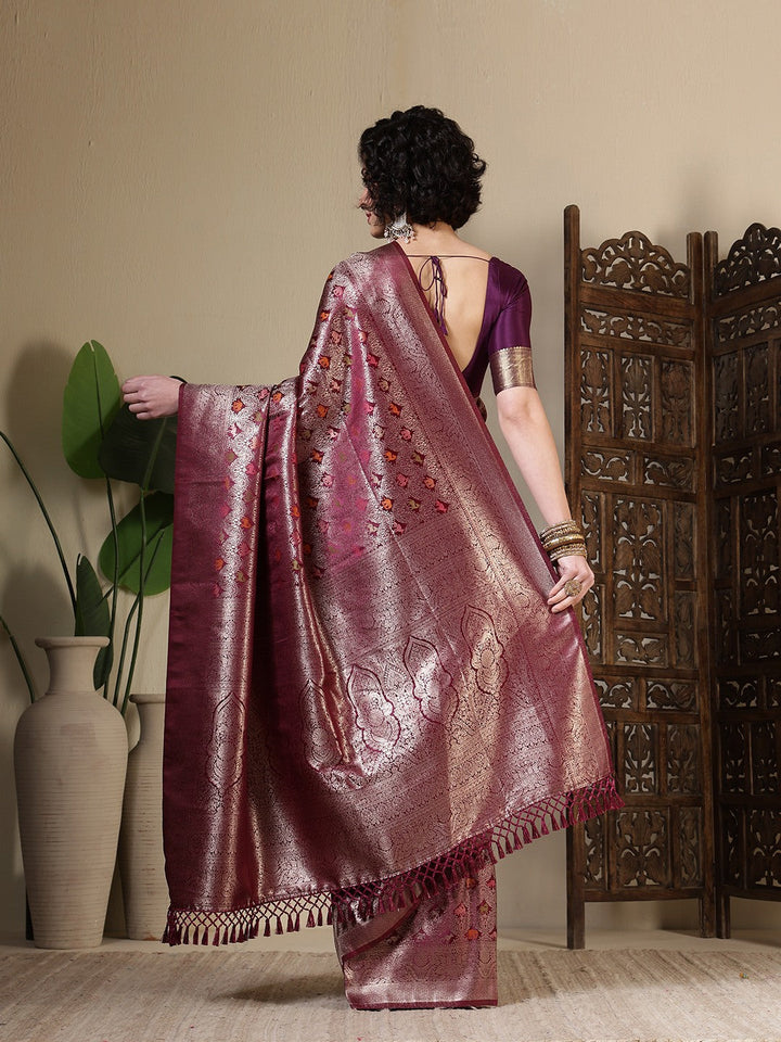 Woven Design Art Silk Saree