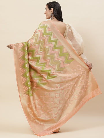 Zari Jaal Handloom Woven Saree