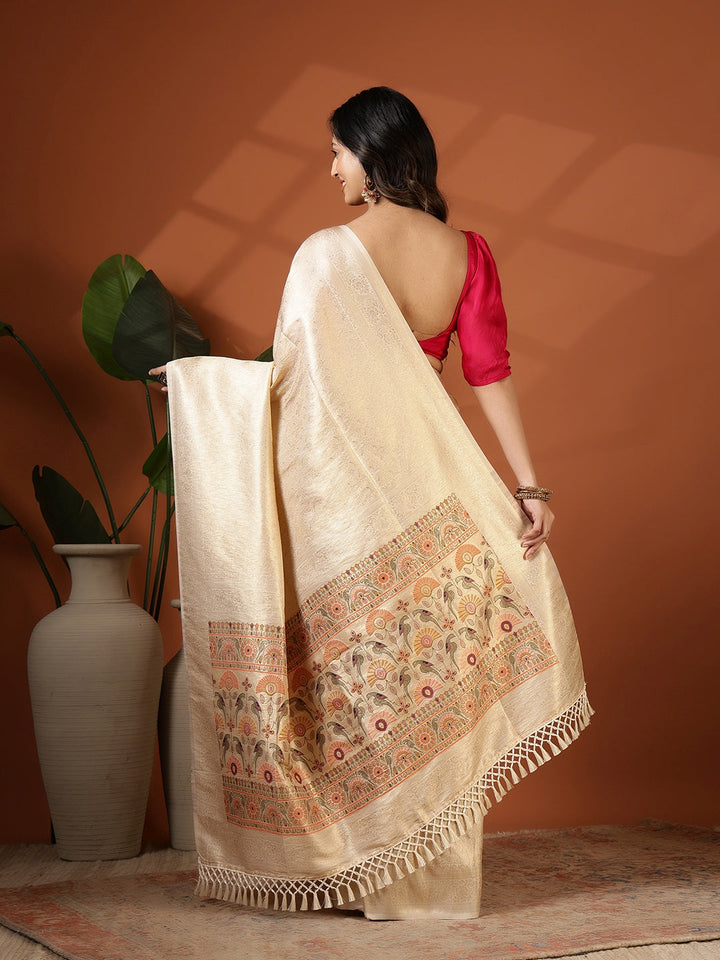 Woven Design Art Silk Saree