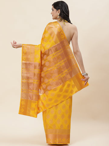 Zari Border Woven Handloom Saree