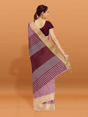 Zari Border Woven Art Silk Saree