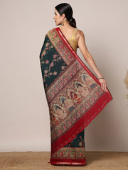 Printed Dola Silk Saree
