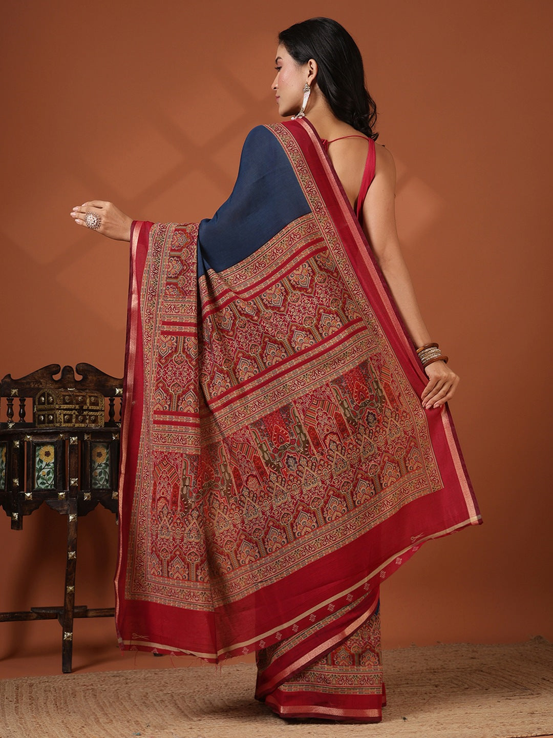 Printed Art Silk Saree