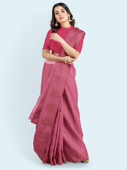 Zari Jaal Art Silk Woven Saree