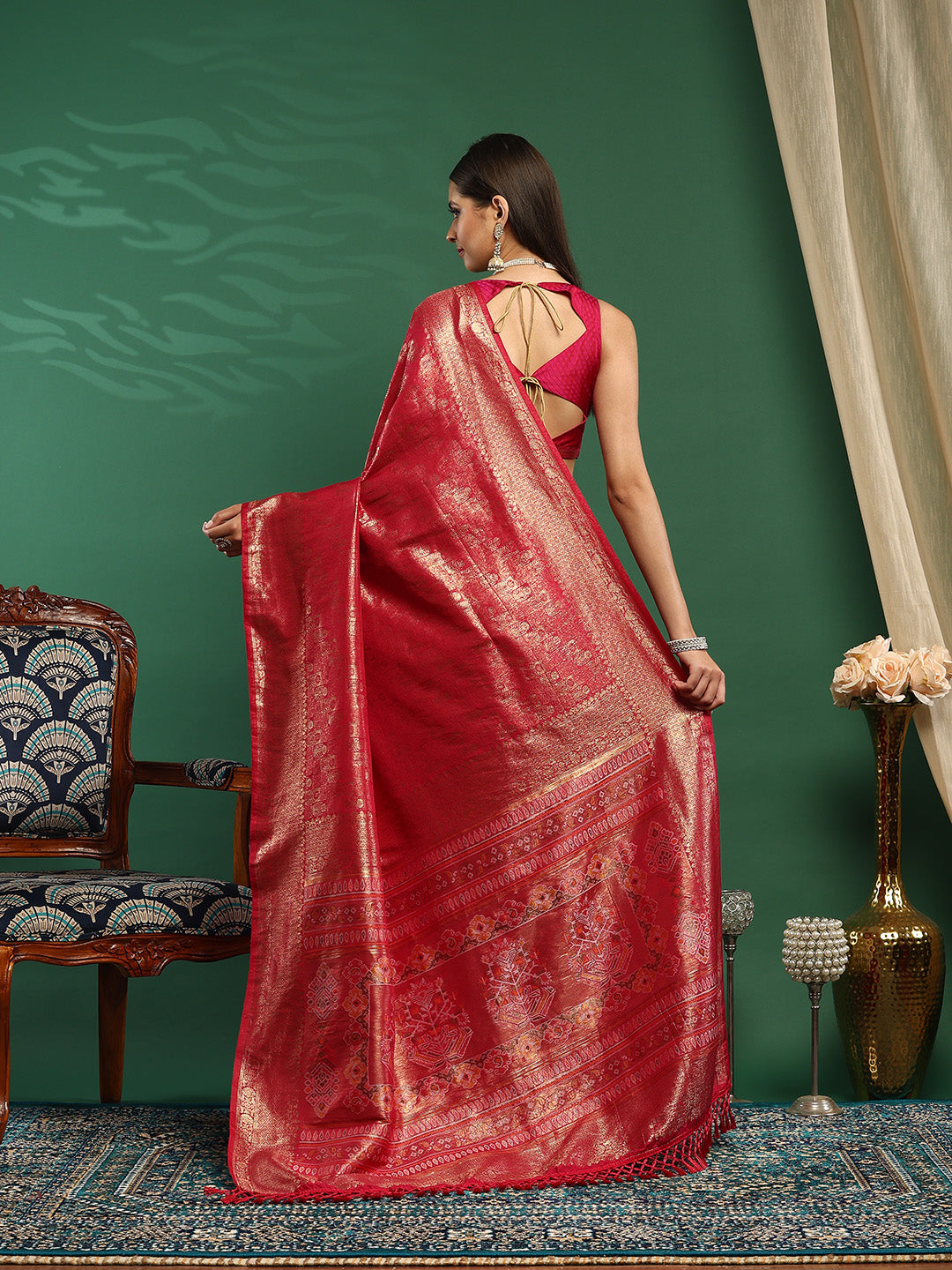 Woven Design Art Silk Saree