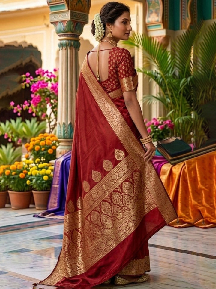 Woven Design Art Silk Saree
