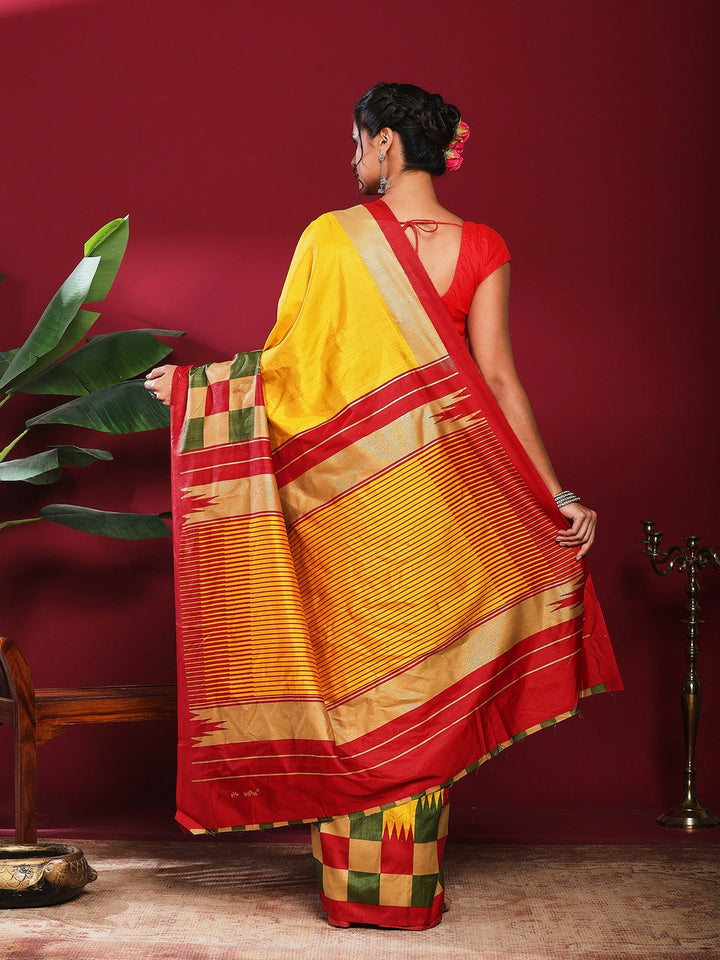 Digital Print Art Silk Saree