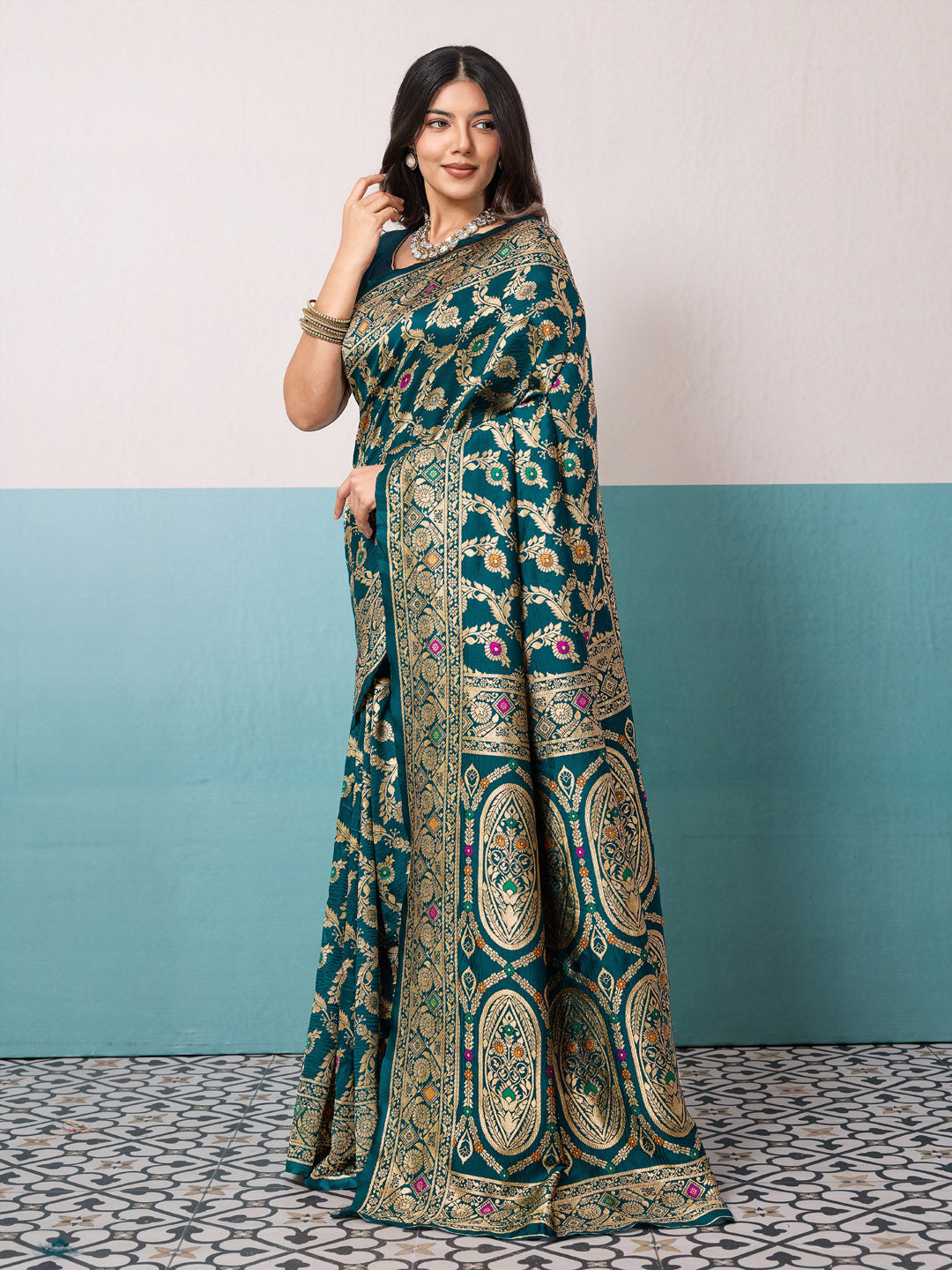 Woven Design Art Silk Saree