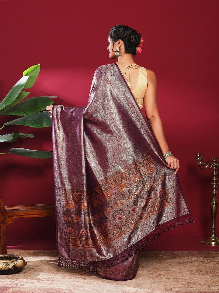 Woven Design Art Silk Saree