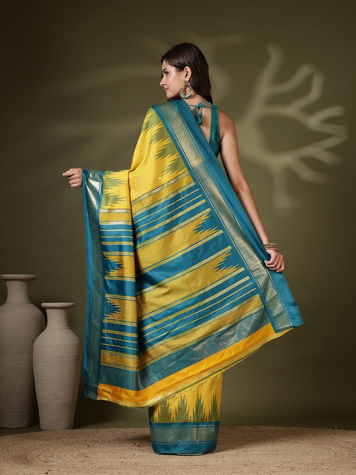 Digital Printed Art Silk Saree