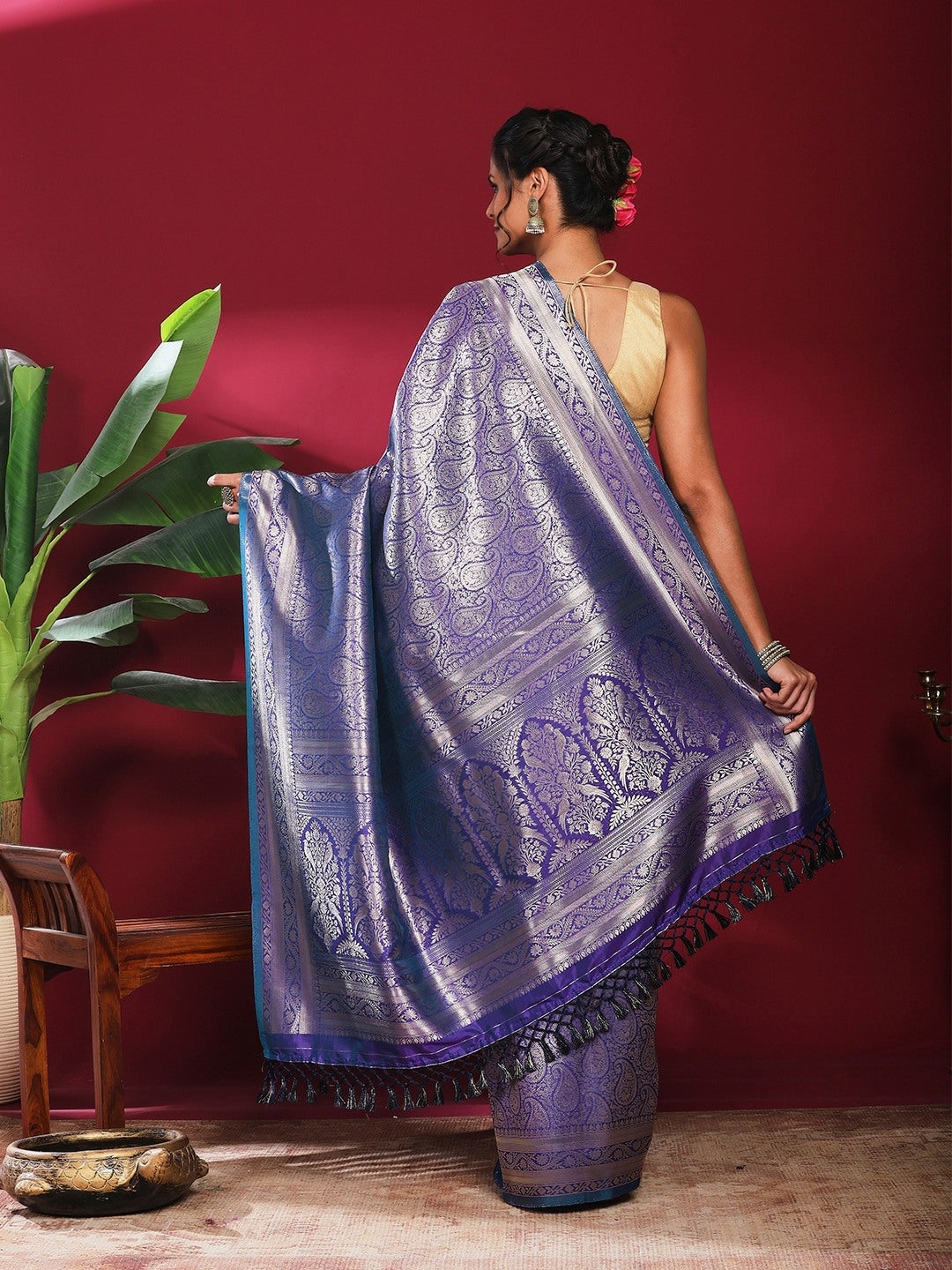 Woven Design Art Silk Saree