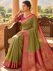Woven Design Art Silk Saree
