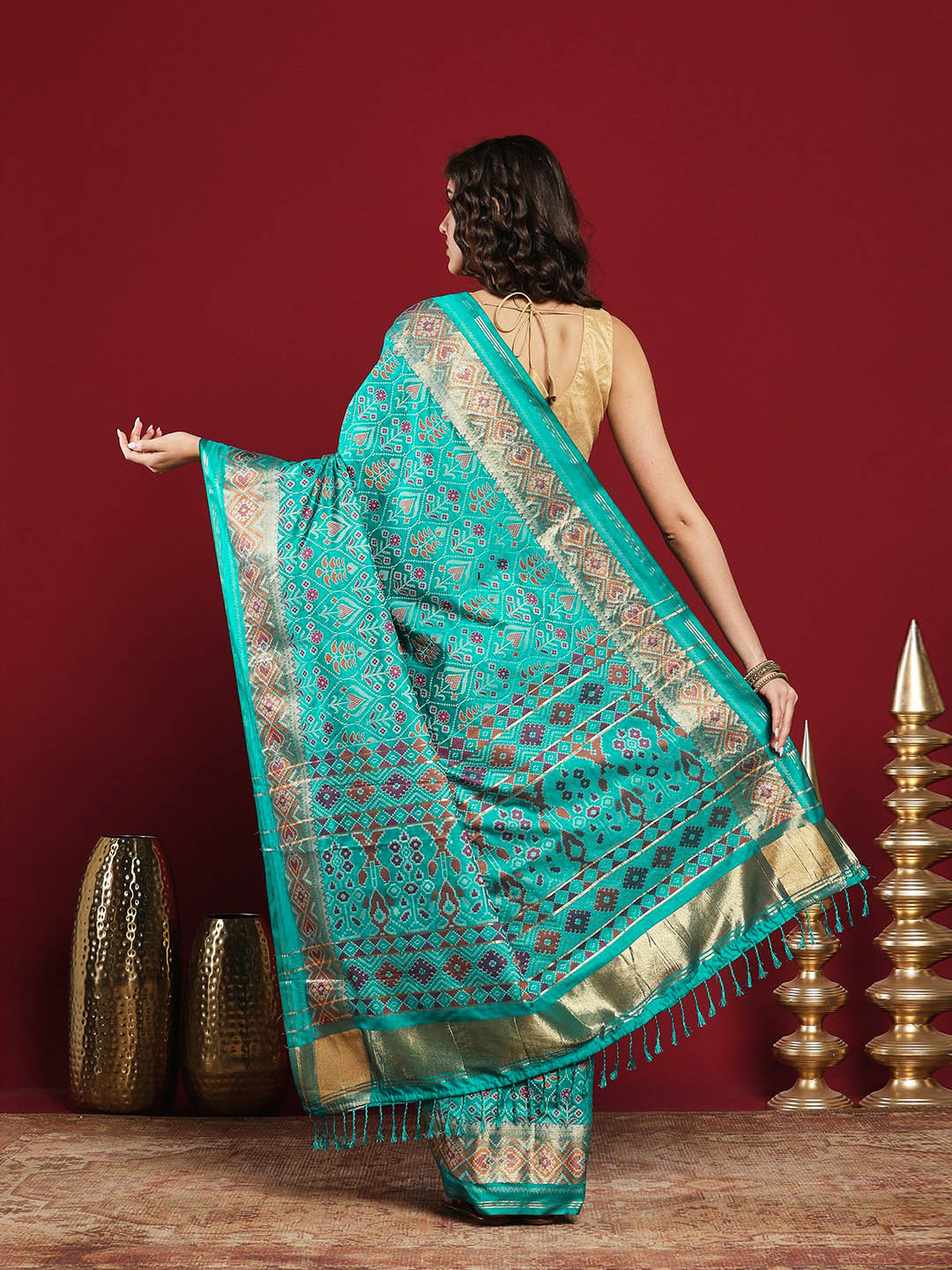 Woven Design Art Silk Saree