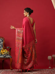 Woven Design Art Silk Rani Saree