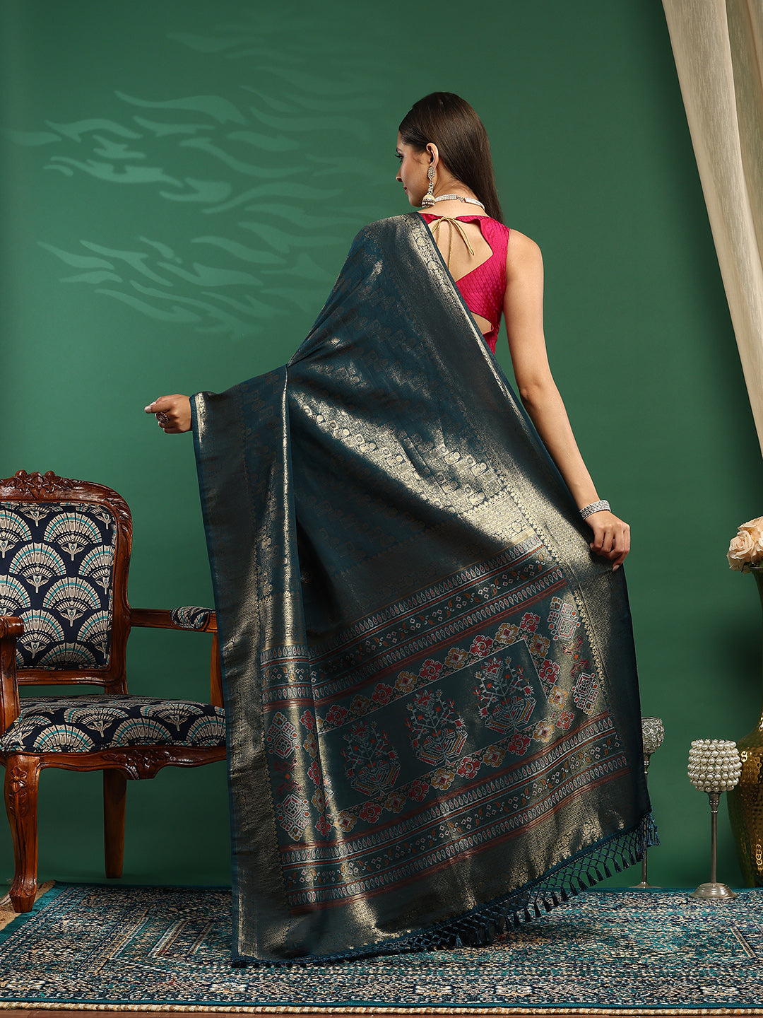 Woven Design Art Silk Saree
