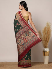 Printed Dola Silk Saree