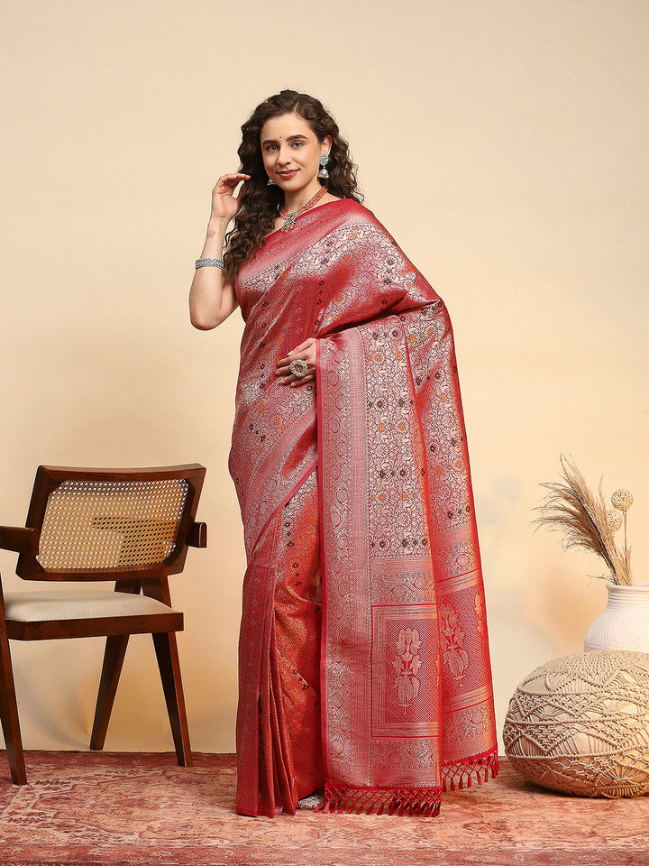 Woven Design Art Silk Saree