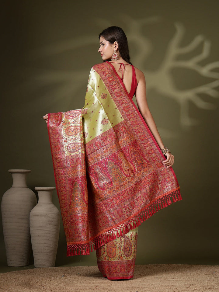 Woven Design Banarasi Saree