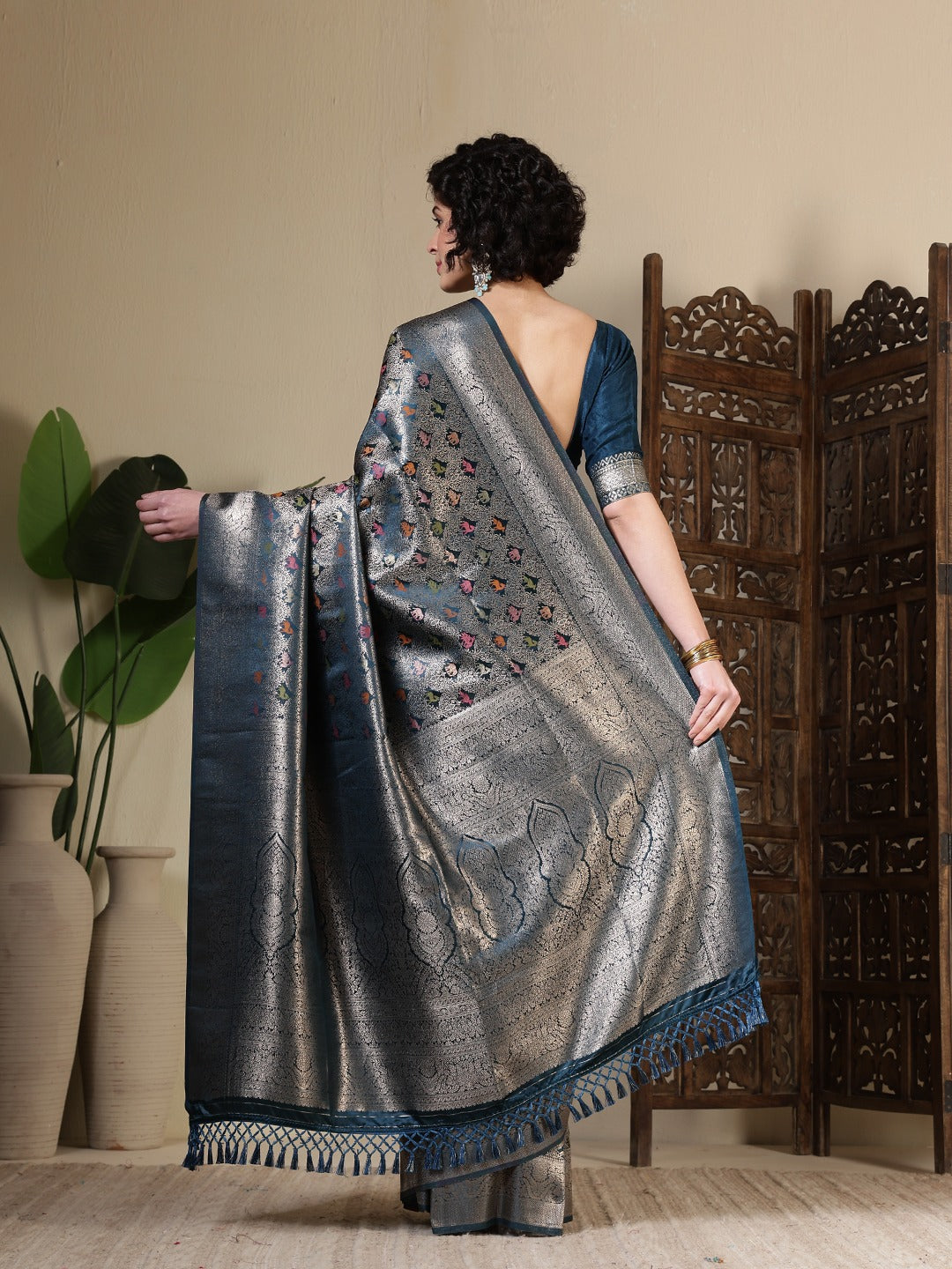 Woven Design Art Silk Saree