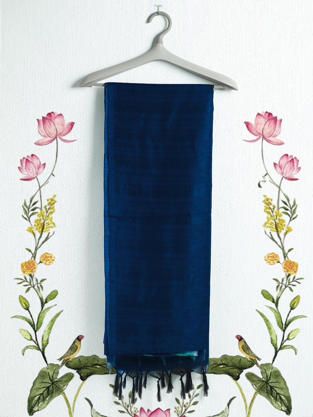 Printed Tussar Saree