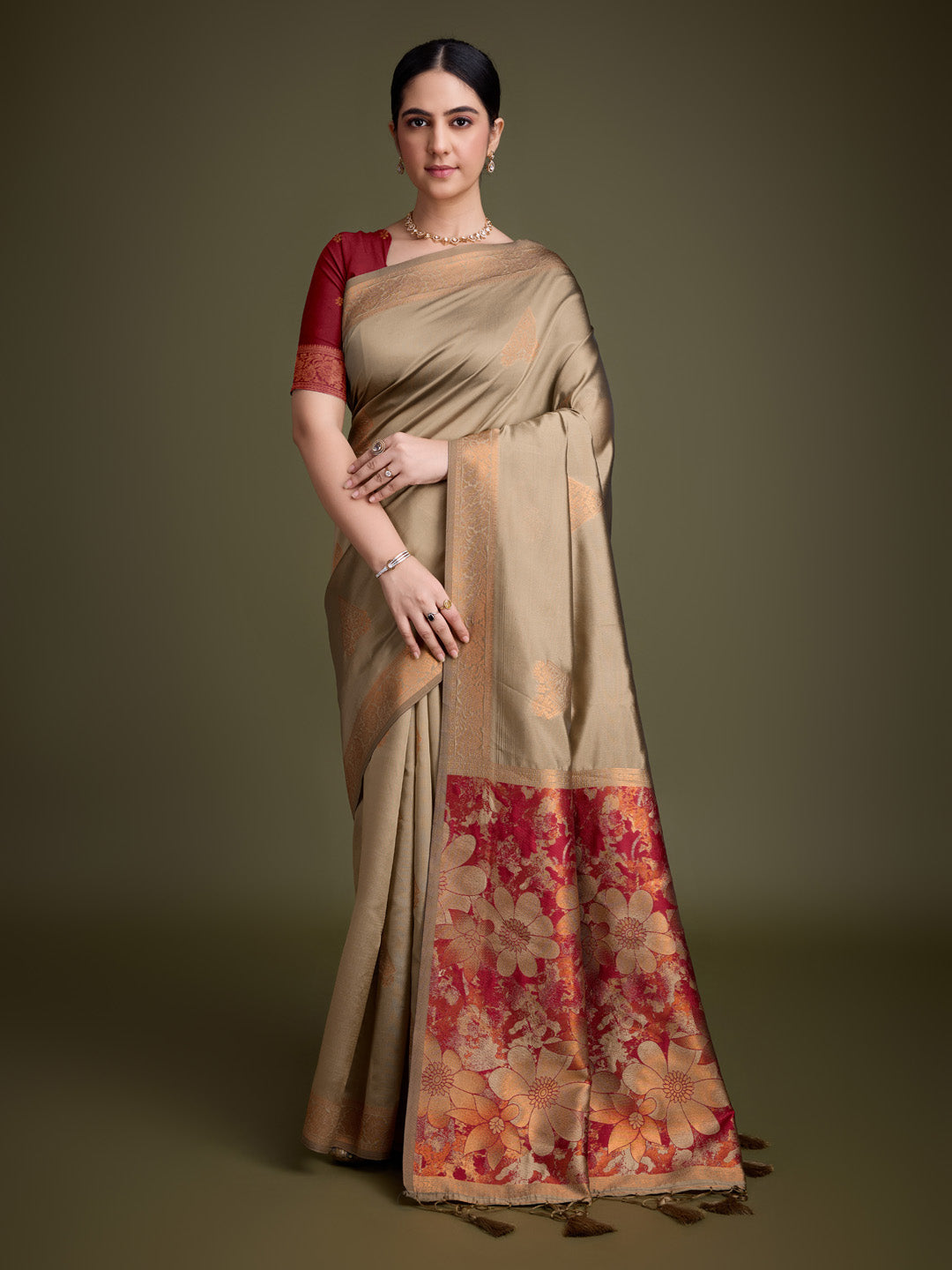 Woven Design Art Silk Saree