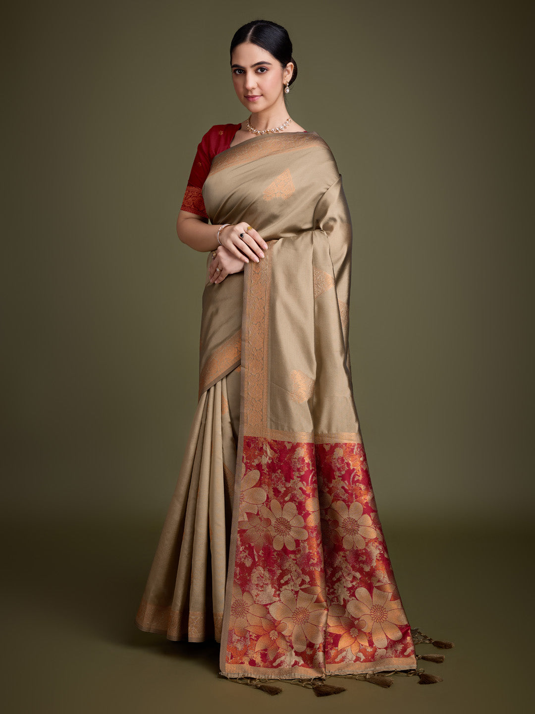Woven Design Art Silk Saree