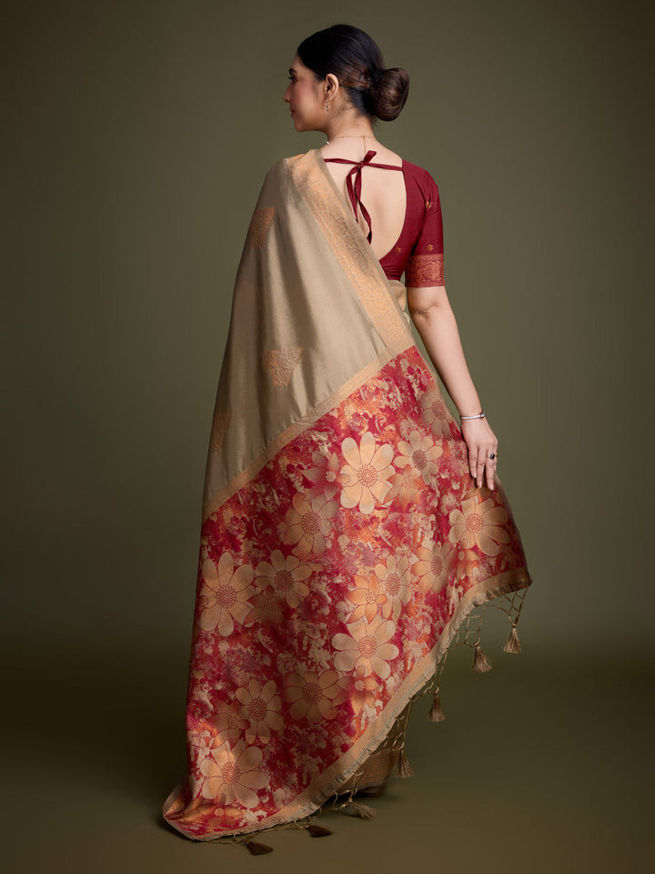 Woven Design Art Silk Saree