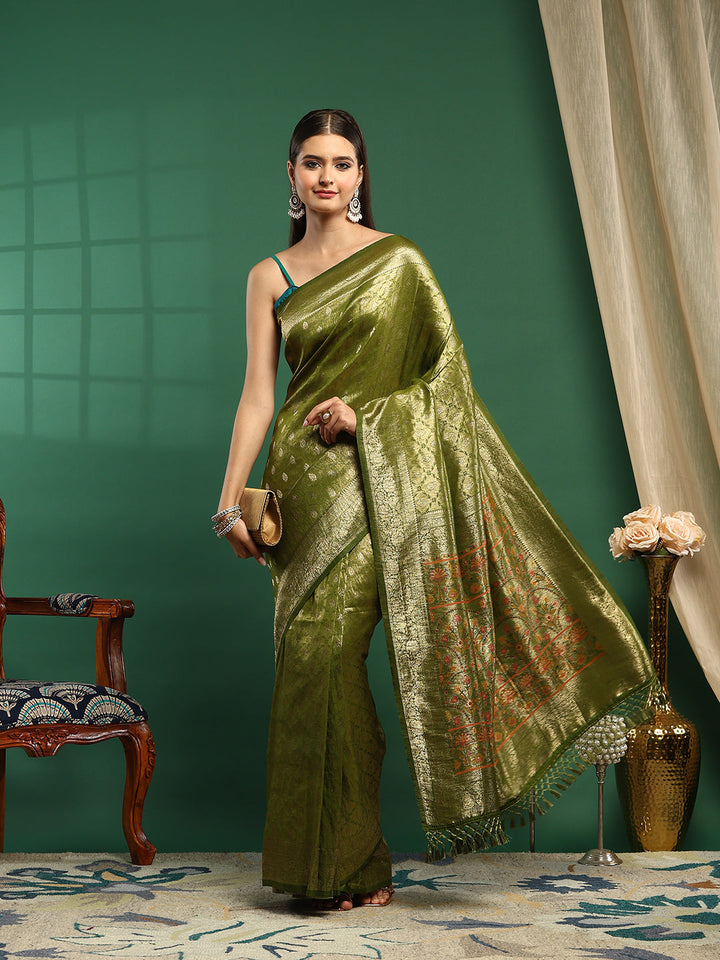 Woven Design Art Silk Saree