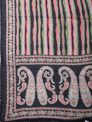 Embroidered Cotton Blend Unstitched Suit With Pant Dupatta