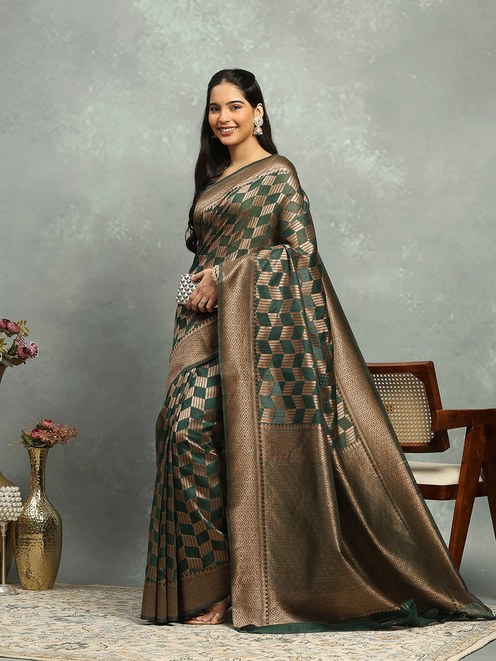 Woven Design Art Silk Saree