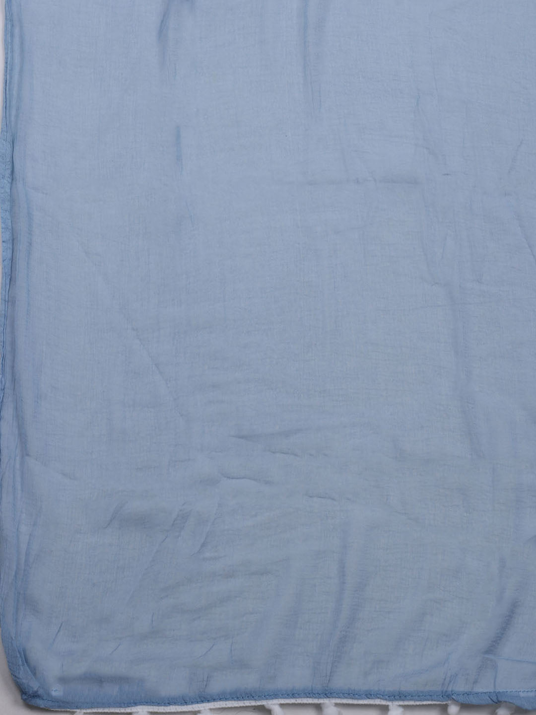 Printed Cotton Blend Unstitched Suit With Dupatta