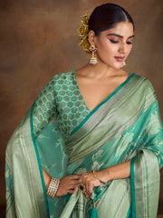 Plain Georgette Saree
