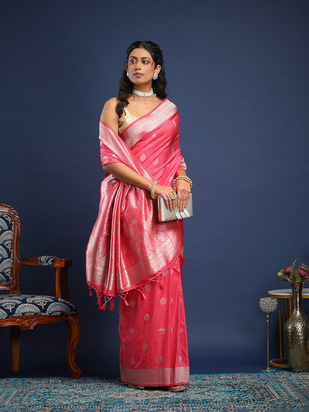Woven Design Art Silk Saree