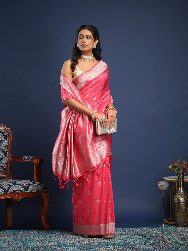 Woven Design Art Silk Saree
