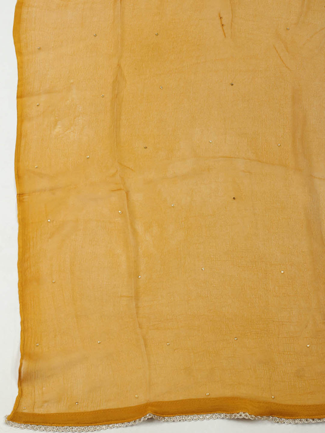 Woven Design Chanderi Unstitched Suit With Pant &amp; Dupatta