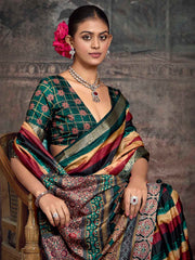 Printed Art Silk Saree