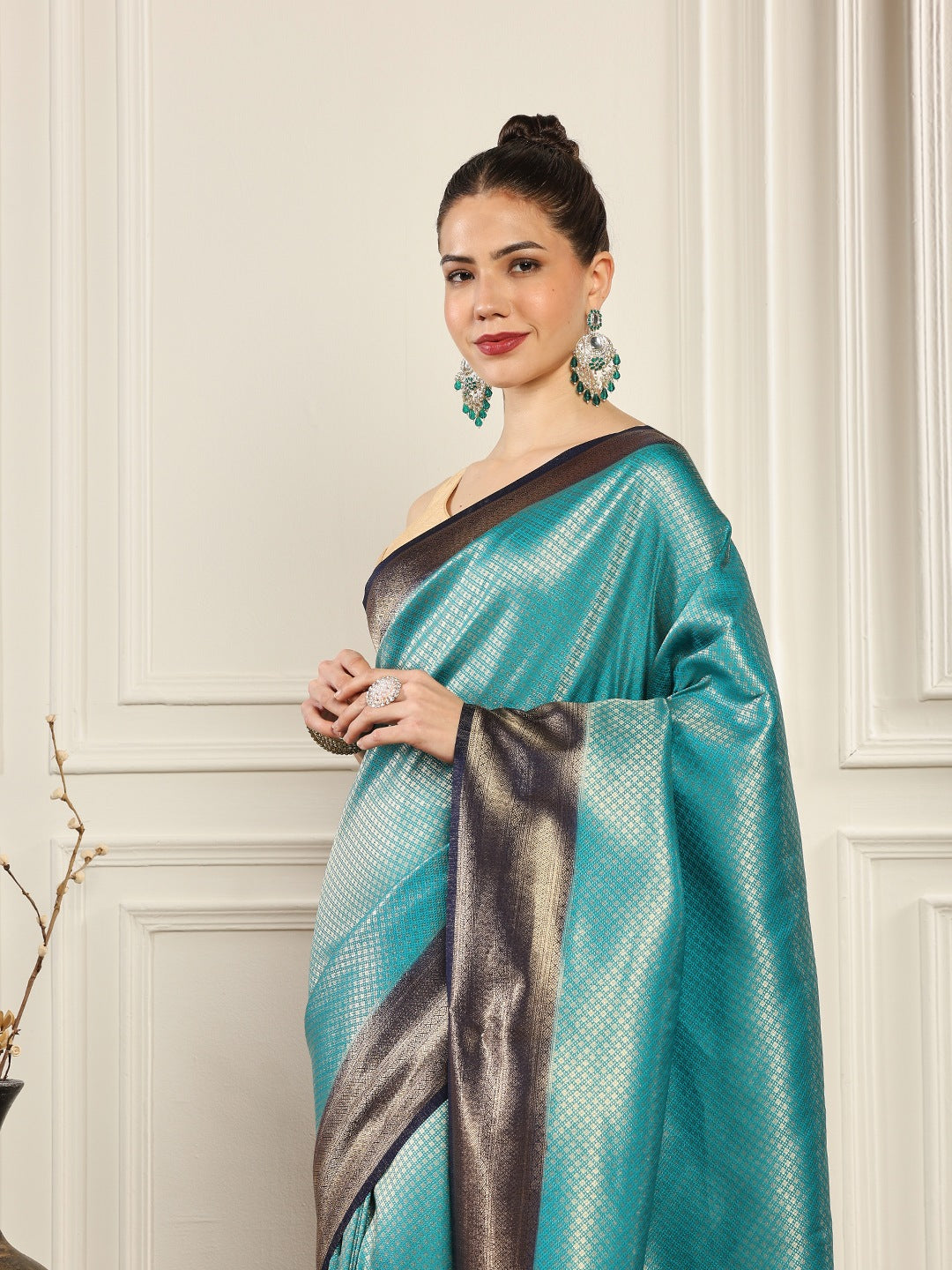 Woven Design Art Silk Saree